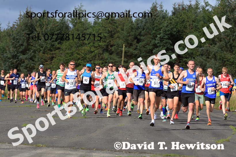 2023 Tynedale 'Jelly Tea' 10 Mile Road Race,  Ouston Airfield, Albermarle Barracks,  Northumberland.  Photo: David T. Hewitson/Sports for All Pics